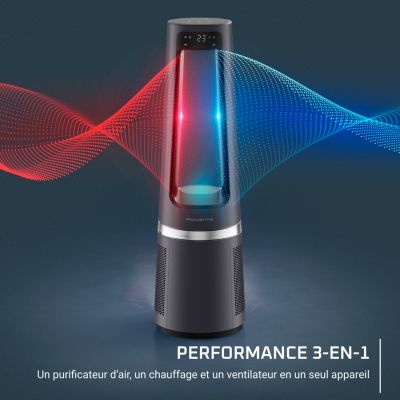  Purificateur D'air, Ventilateur, Chauffage ROWENTA Eclipse 3 En 1 Connect QU5072F0