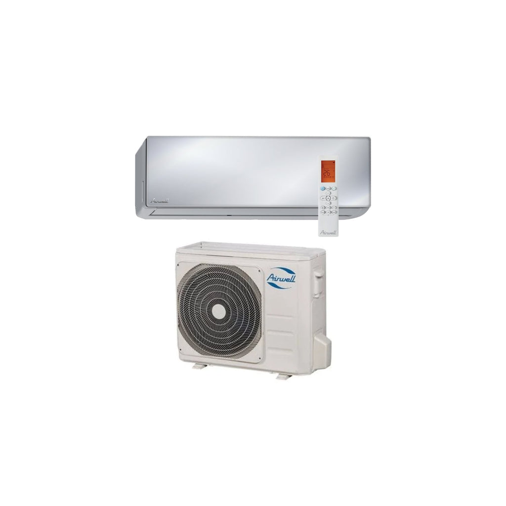  Climatisation Unité Extérieure Ydab Et Unité Intérieure Murale Hdmb Harmonia Miroir 5 Kw - Airwell