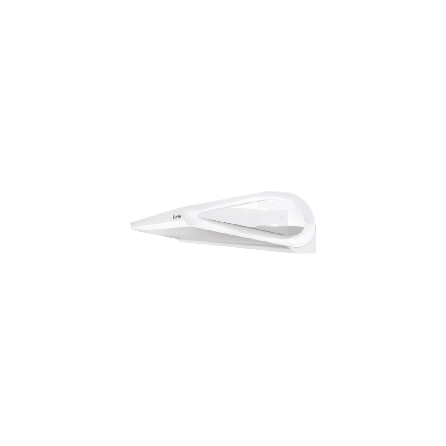  Rideau D'air Électrique En Saillie 150 Cm Moteur Ec Blanc Wing - Axelair - Raas3715e