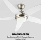  Ventilateur KLARSTEIN Bolero - 2 En 1 - 55W - Blanc