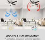  Ventilateur KLARSTEIN Bolero - 2 En 1 - 55W - Noir Reconditionné