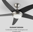  Ventilateur KLARSTEIN Bolero - 2 En 1 - 55W - Noir Reconditionné