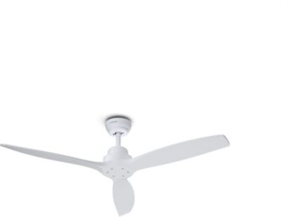 Ventilateur Plafonnier KLARSTEIN Santa Elena Smart 132cm 40W 45 DB Blanc Reconditionné