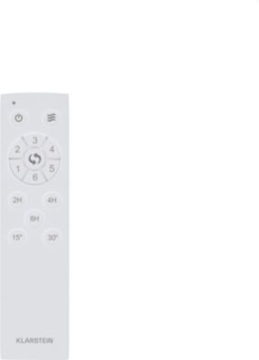  Ventilateur Plafonnier KLARSTEIN Santa Elena Smart 132cm 40W 45 DB Blanc Reconditionné