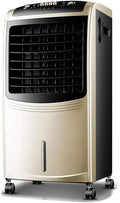  Ventilateur De Climatiseur Portable VENTILATEUR D'AIR FROID Refroidisseurs D'air Espacés Refroidis à L'eau Sur Pied Ventilateur De Tour De Contrôle Par évaporation à 3 Vitesses Étage Personnel Salon
