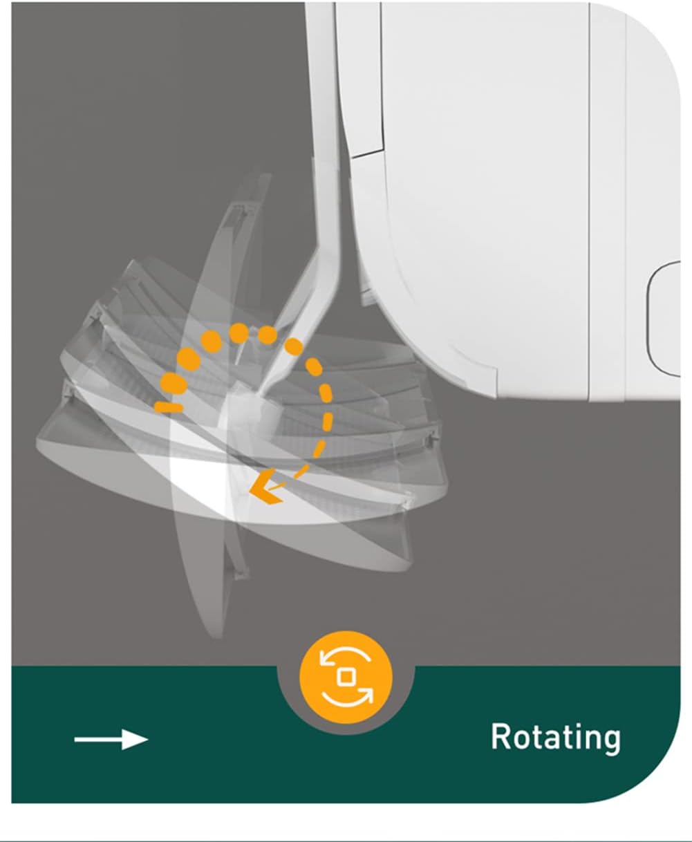 GENERIC Housse Pour Pare-Brise Climatiseur Extérieur Anti-Vent Froid à Soufflage Direct, Déflecteur Climatiseur Mural Rétractable, Direction Réglable Multi-Angle