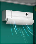 GENERIC Housse Pour Pare-Brise Climatiseur Extérieur Anti-Vent Froid à Soufflage Direct, Déflecteur Climatiseur Mural Rétractable, Direction Réglable Multi-Angle