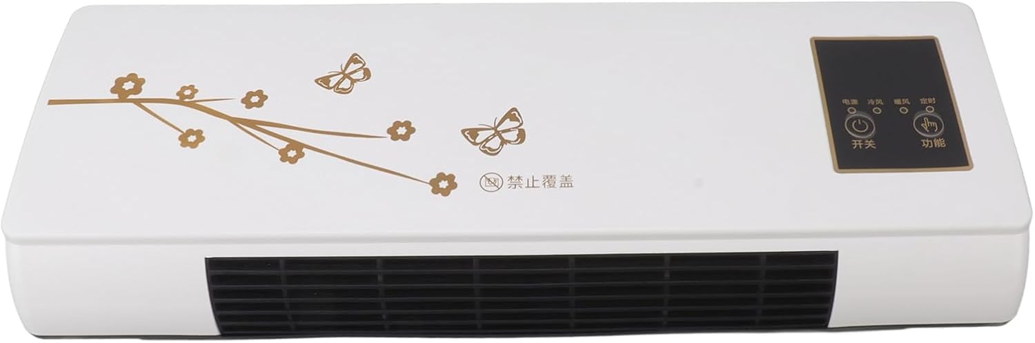  KIMISS Climatiseur Mural Avec Minuterie, Télécommande, Mini Machine électrique Portable De Refroidissement Et De Chauffage 220 V – Contrôle Climatique Mural Efficace Pour