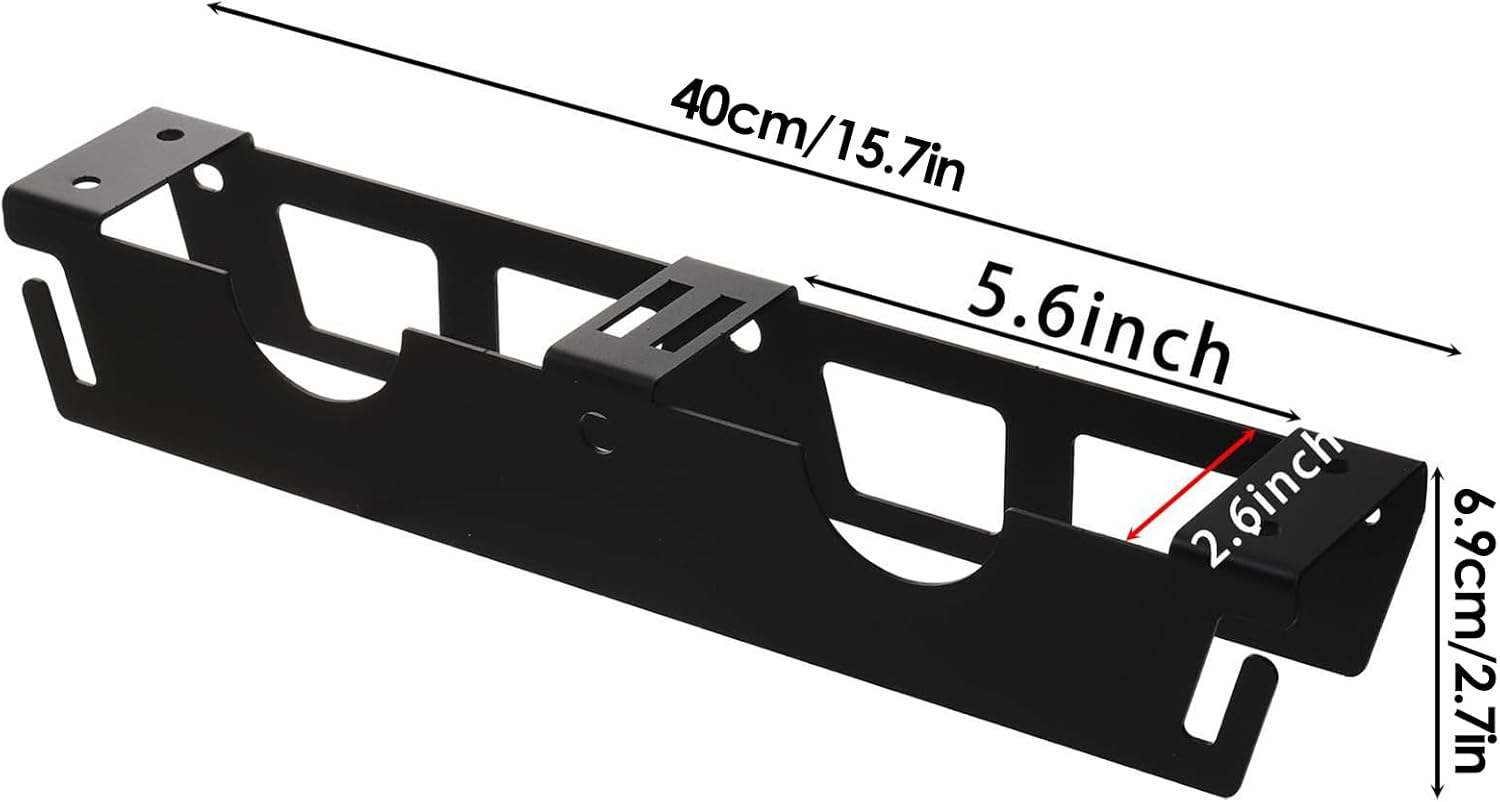 GENERIC Support Mural Pour Meuleuse D'angle | Tournevis D'outils électriques 2 Fentes Pour Atelier, établi, Panneau Perforé, Garage