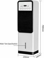  Climatiseur Portable 12 000 Btu Avec Télécommande, Classe Énergétique A, Refroidissement Et Chauffage Par Évaporation, Ventilateur Chauffant Et Rafraîchissant Mobile