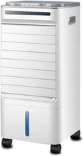  Climatiseur Portable Ultra-Silencieux, 3 Vitesses, Oscillation Automatique à 60°, Minuterie 7 H Et 4 Compartiments à Glace Pour La Maison, Le Bureau, La Chambre Et Le Camping.