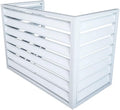 GENERIC Housse De Protection En Aluminium Pour Climatiseur Extérieur - Réduction Du Bruit - Étanche à La Poussière Et à L'eau - Idéale Pour Toutes Les Conditions Météorologiques