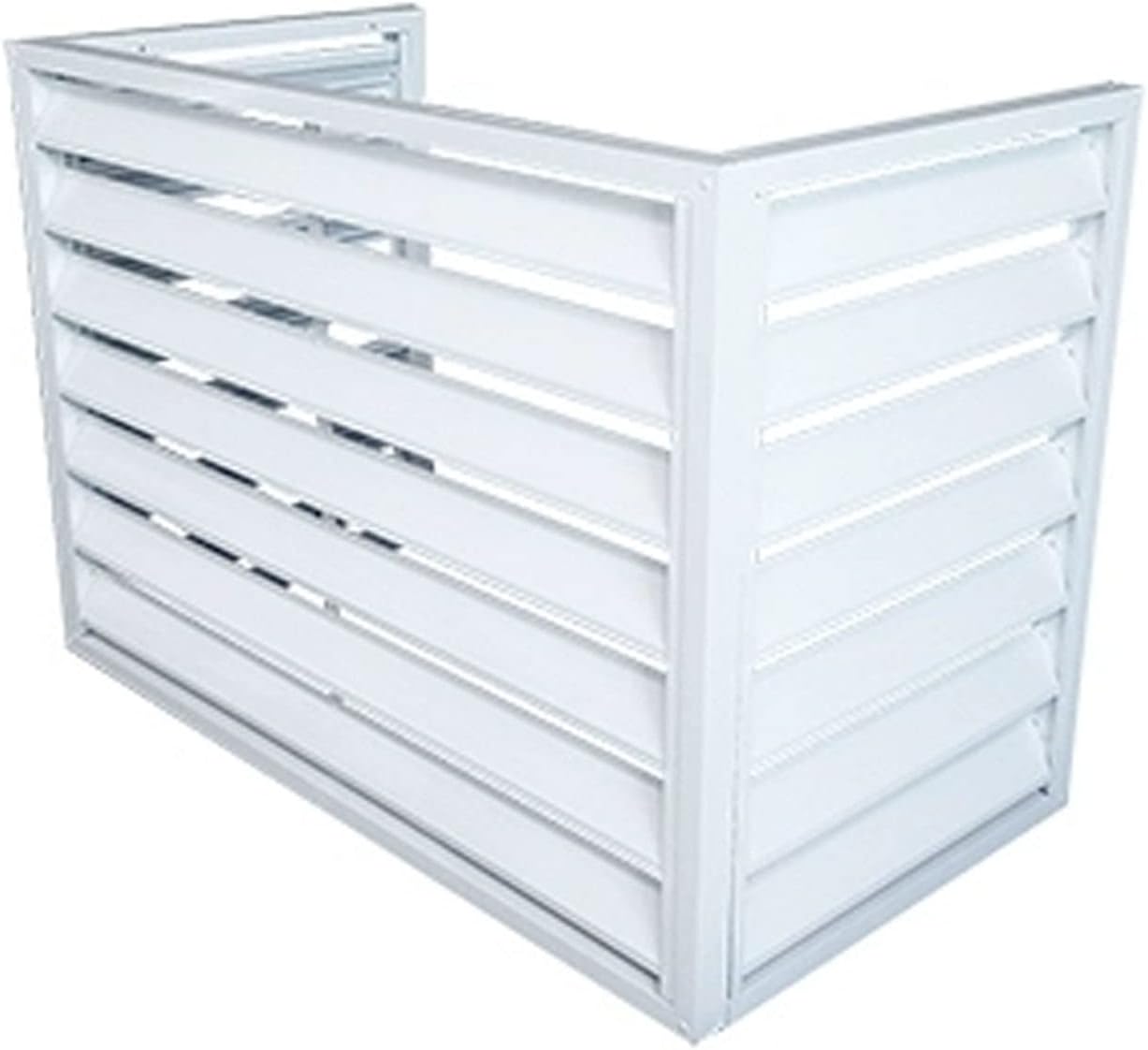 GENERIC Housse De Protection En Aluminium Pour Climatiseur Extérieur - Réduction Du Bruit - Étanche à La Poussière Et à L'eau - Idéale Pour Toutes Les Conditions Météorologiques