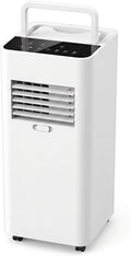 GENERIC Climatiseurs Portables Pour Grandes Pièces Jusqu'à 300 M², Unité AC Intelligente Avec Refroidissement Rapide, Déshumidificateur Et Ventilateur, Mode Veille 30 DB, Minuterie 24 Heures, Kit De Fenêtre