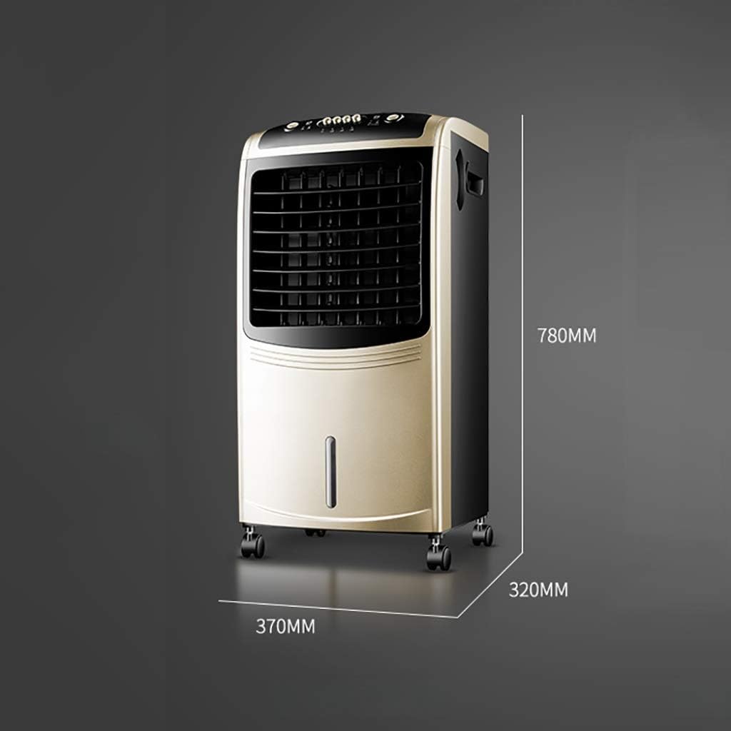  Ventilateur De Climatiseur Portable VENTILATEUR D'AIR FROID Refroidisseurs D'air Espacés Refroidis à L'eau Sur Pied Ventilateur De Tour De Contrôle Par évaporation à 3 Vitesses Étage Personnel Salon