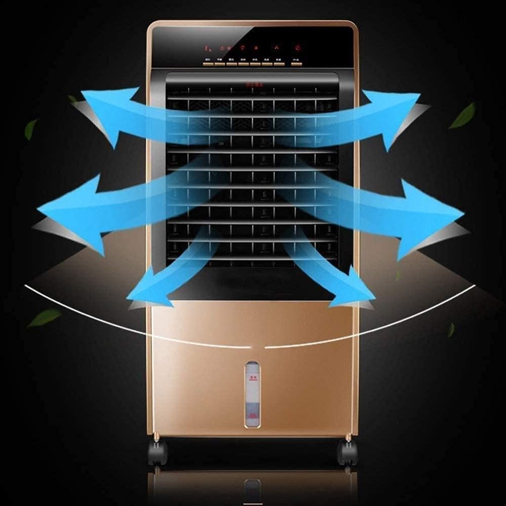 GENERIC Climatiseur Portable Refroidisseur Climatiseur Mobile Sans Tuyau Et Chaud Deux Climatisation De L'eau Réfrigération Verticale Maison Mobile Climatiseur Avec Ventilateur Télécommandé Approprié