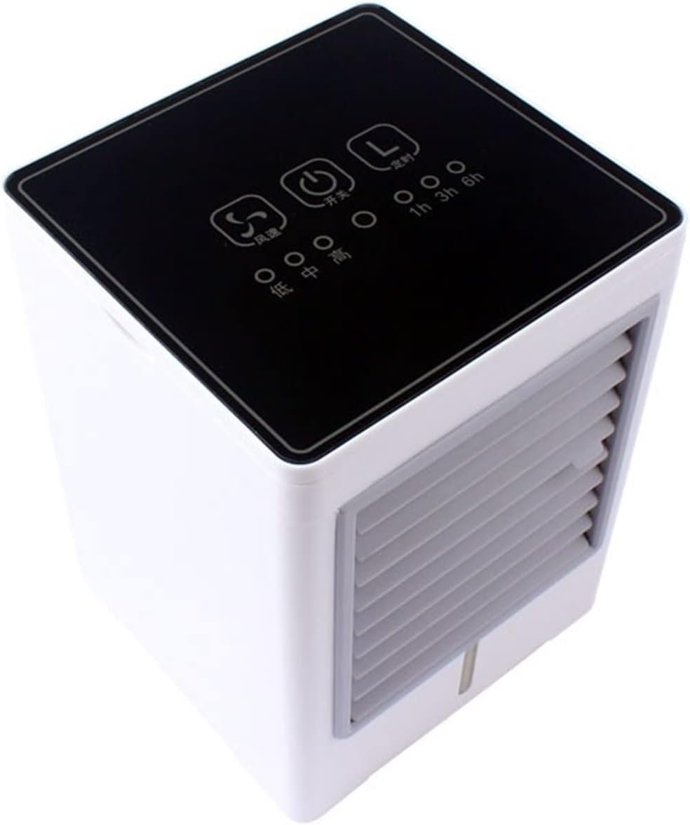  DieffematicKTY Climatiseur Mobile Desktop Air Conditioning Fan Mini Portable Cooling Fan Humidifier