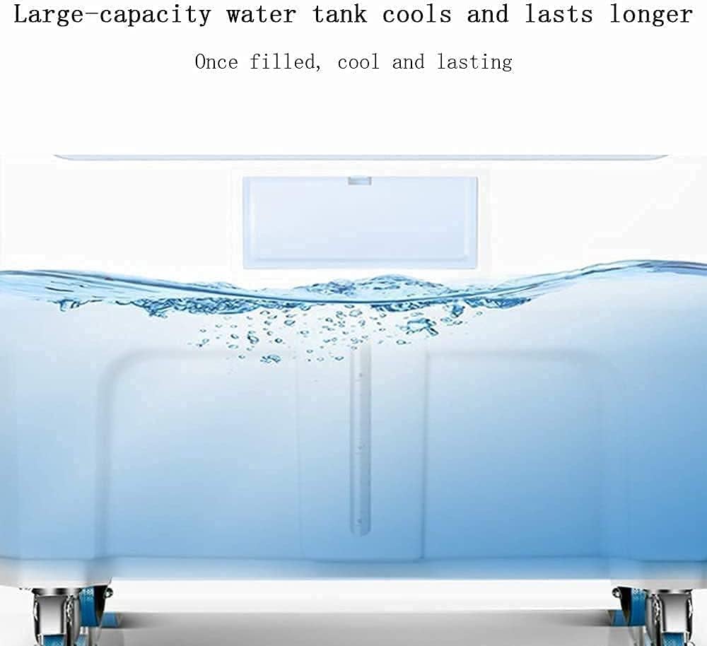  Climatiseur Domestique, Climatiseur Mobile Industriel à Refroidissement Par évaporation Et Eau Froide, Ventilateur/humidificateur/purificateur D'air Mobile Pour La Maison