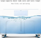  Climatiseur Domestique, Climatiseur Mobile Industriel à Refroidissement Par évaporation Et Eau Froide, Ventilateur/humidificateur/purificateur D'air Mobile Pour La Maison