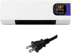  Générique Ventilateur Mural Avec Télécommande, Système De Climatisation, Climatiseur Mural Réversible Split, Prise, Climatiseur Sans Unité Extérieure Pour Maison,Chambre à Coucher, Salon