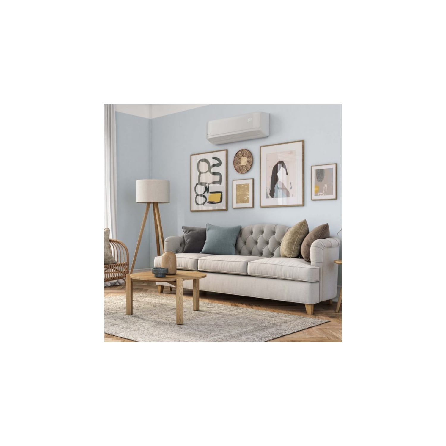  Climatiseur Mural Réversible Hdmb Harmonia Blanc 7 Kw Wifi Intégré - Airwell - 7sp024033