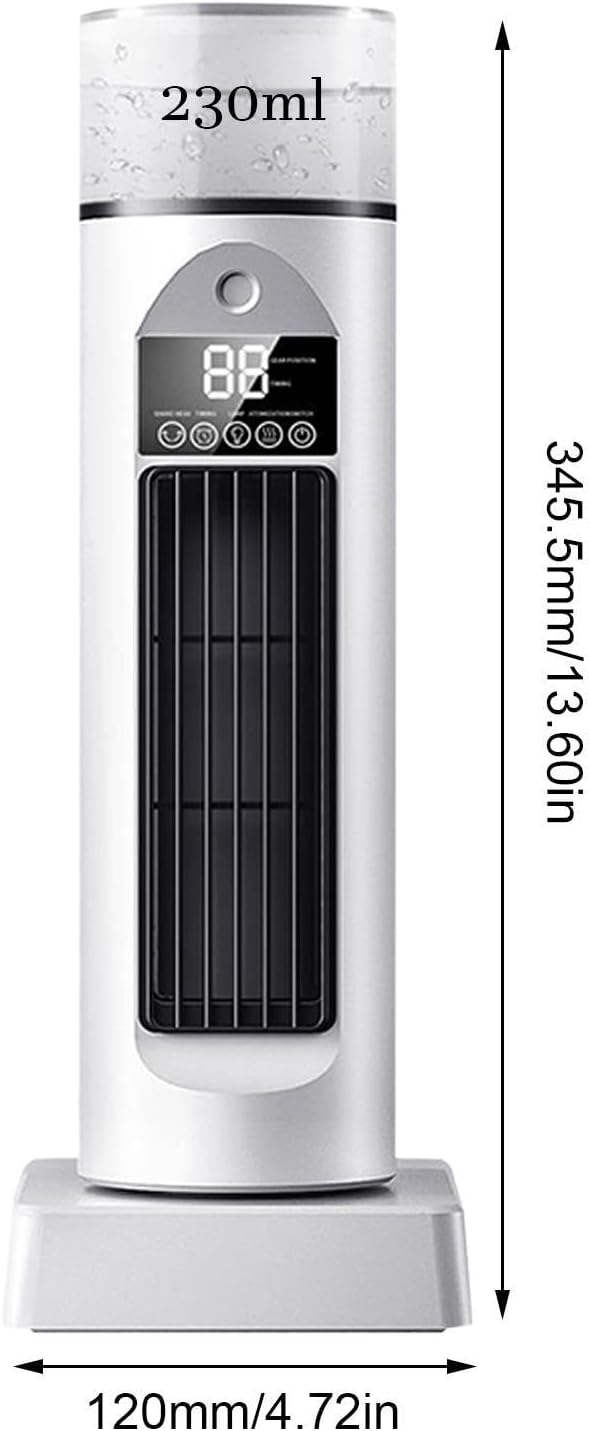  Ventilateur De Climatisation – Ventilateurs De Refroidissement Qui Soufflent De L'air Froid, Climatiseur Portable Avec Télécommande, Humidificateur Par évaporation Silencieux Pour Chambre à Coucher