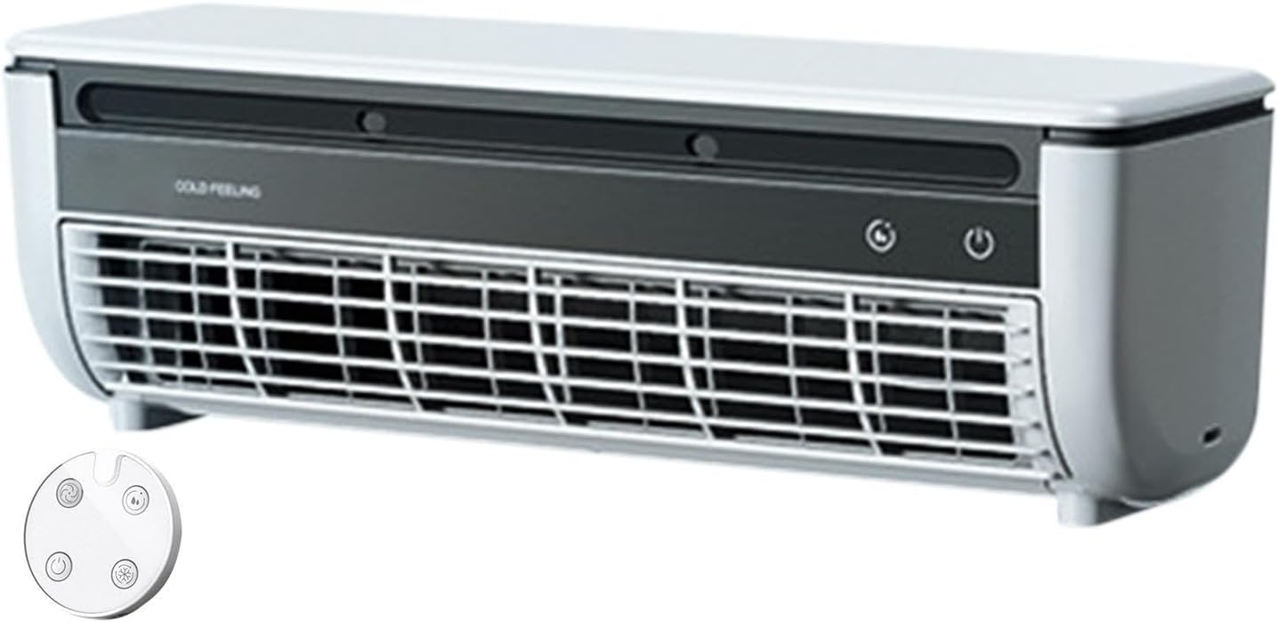 Genérico Ventilateur De Refroidissement CA : Appareil à Air Froid, Ventilation De Chambre, Refroidisseur De Charge Sans Fil, Ventilateur De Table Portable, Utilisation En Salle De Sport à La Maison, Chambre De