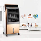 GENERIC Climatiseur Portable Refroidisseur Climatiseur Mobile Sans Tuyau Et Chaud Deux Climatisation De L'eau Réfrigération Verticale Maison Mobile Climatiseur Avec Ventilateur Télécommandé Approprié
