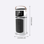  Portable Climatiseur Mobile, Silencieux 4 En1 Avec Déshumidificateur, Ventilateur Et Mode Nuit, Minuterie 24H, Télécommande, Kit Fenêtre, Classe Énergétique A Pour Chambre, Bureau, Camping