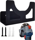  Angle Grinder Holder, Wall Mount Bracket, Tight Fit Storage Rack, Multi Functional Organizer, Heavy-Duty Compact Metal, Ideal For Electric Tools, Wrench, Drills, And Polishing Machine Storage