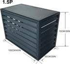 GENERIC Housse De Protection Pour Climatiseur Extérieur – Étanche à La Poussière Et Réduction Du Bruit – Mini Housse De Protection Pour Unités Extérieures – Protection Contre Les Intempéries Pour Systèmes De