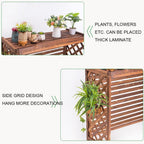 GENERIC Housse Imperméable En Bois Massif Pour Climatiseur – Clôture Extérieure AC Unit Protector Support De Fleurs En Bois Et Grille De Persienne (taille : M 100 X 43 X 94 Cm)