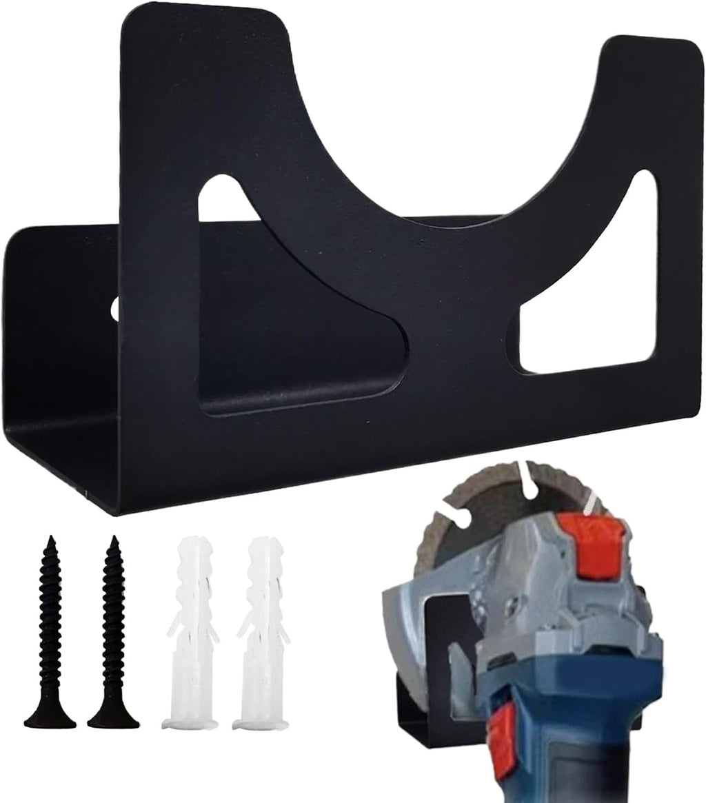 GENERIC Support De Meuleuse | Support Mural Pour Meuleuse D'angle | Support En Fer Multifonction Pour Machine à Polir, Outils électriques, Ponceuses, Perceuses