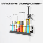  Organisateur De Tubes De Colle Mastic,Rack De Rangement Pour Cartouches - Organisateur Mural Pour Bombes Aérosols Et Seringues De Soudage Pour Garage Et Détail Auto