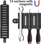  Générique Porte-Clés à Outils, Support Mural Pour Clés à Crémaillère, Accessoire Polyvalent De Fixation Pour Boîte à Outils - Débutants, Passionnés Et Utilisateurs
