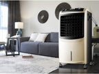  Ventilateur De Climatiseur Portable VENTILATEUR D'AIR FROID Refroidisseurs D'air Espacés Refroidis à L'eau Sur Pied Ventilateur De Tour De Contrôle Par évaporation à 3 Vitesses Étage Personnel Salon