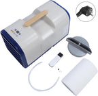  EMUKOEP Climatiseur Portable 5000 BTU, Unité De Refroidissement Et De Chauffage Avec Télécommande Pour Dortoir, Bureau, Cuisine, Camping (Prise UE 220V)