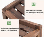  Clôture D'intimité Extérieure, Housse De Climatiseur, Stores, Housse D'unité Extérieure De Climatiseur, Support De Plante Marron, Coque De Poubelle Cachée