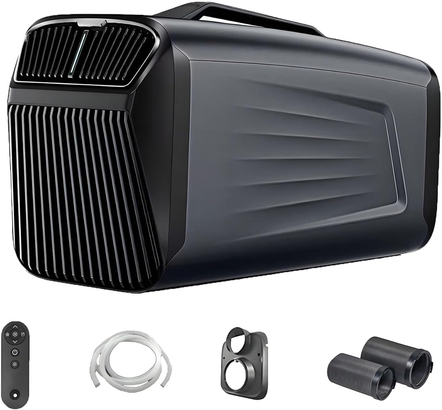 GENERIC Climatiseur Et Chauffage Portable 2 En 1 De 5200 Btu, Unité De Climatisation Silencieuse De 400 W Pour Le Camping Avec Compresseur, Faible Consommation D'énergie, Unité De Climatisation Cold