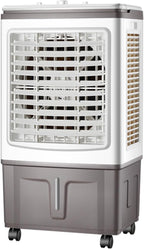  Rafraichisseur D'Air Mobile 40L Climatiseur Mobile Portable Humidificateur Ventilateur 3 Vitesses Mode Nuit Silencieux Minuterie 12H Ventilateur Refroidisseur D'Air Avec Télécommande Pour Chambres