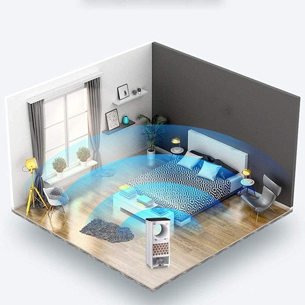  Climatiseur Portable Pour La Maison, Avec Télécommande, Silencieux, Ventilateur/humidificateur/purificateur D'air Mobile Pour La Maison, Le Bureau Ou La Chambre.