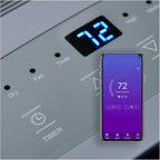  Climatiseur Pour Voiture Climatiseur Portable Intelligent Avec Télécommande, Wi-Fi Et Commande Vocale For Les Pièces Jusqu'à 300 M². Pi.
