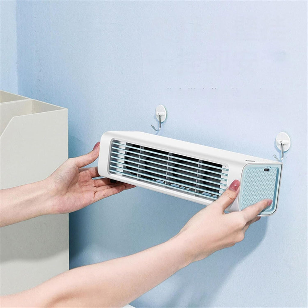  Breezamax, Breeze Max Ac, Climatiseur Portable Silencieux, Combat Instantanément La Chaleur Et L'humidité Brûlantes, Petit Et Compact, Refroidissement Par Vent élevé à Fixation Murale