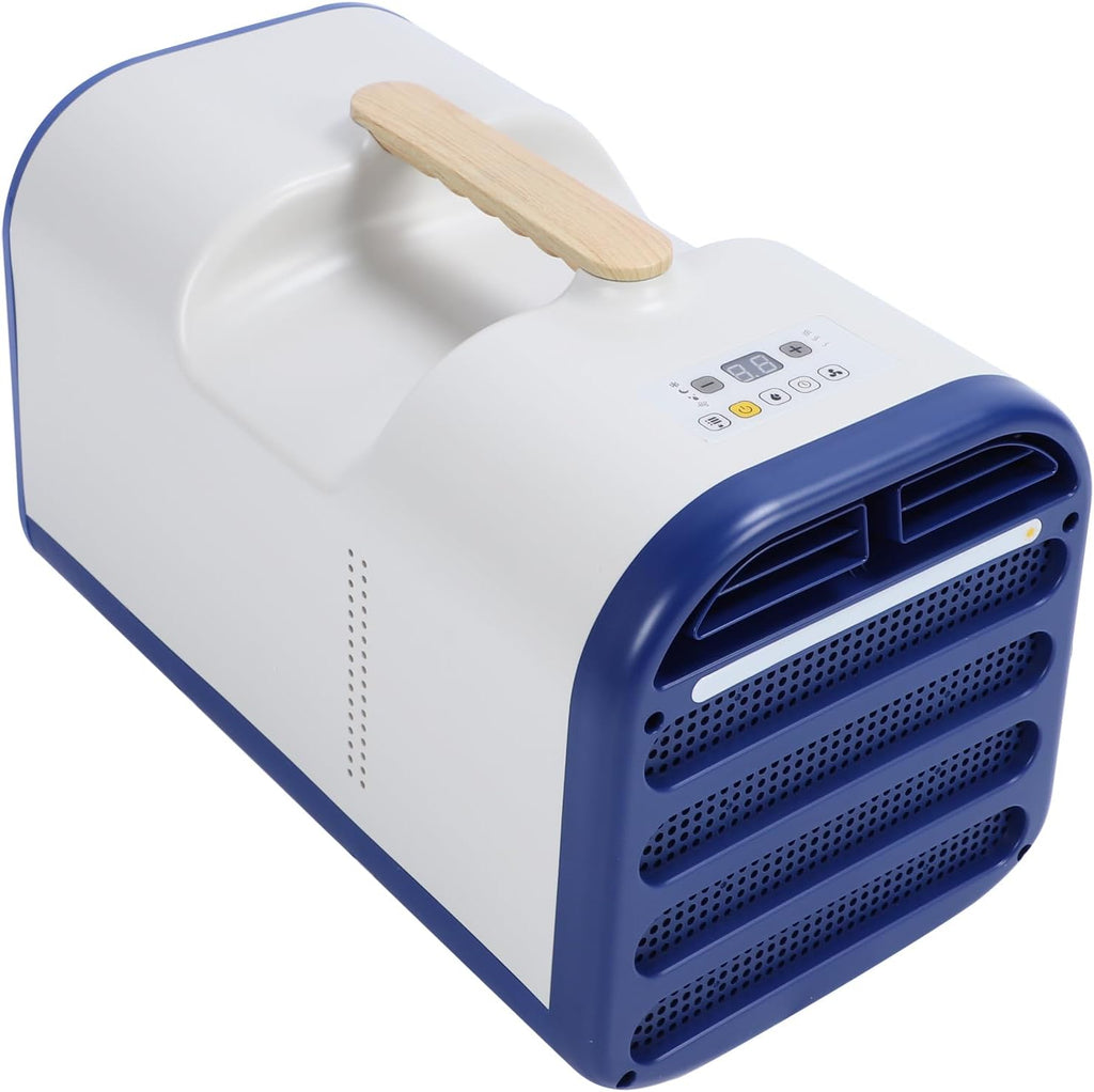  EMUKOEP Climatiseur Portable 5000 BTU, Unité De Refroidissement Et De Chauffage Avec Télécommande Pour Dortoir, Bureau, Cuisine, Camping (Prise UE 220V)
