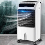  Refroidisseurs évaporatifs, Climatiseur Portable 10 000 BTU, Climatiseur Sur Pied Trois-en-Un, Avec Télécommande Et Affichage LED, 3 Vitesses De Ventilation, Minuterie De