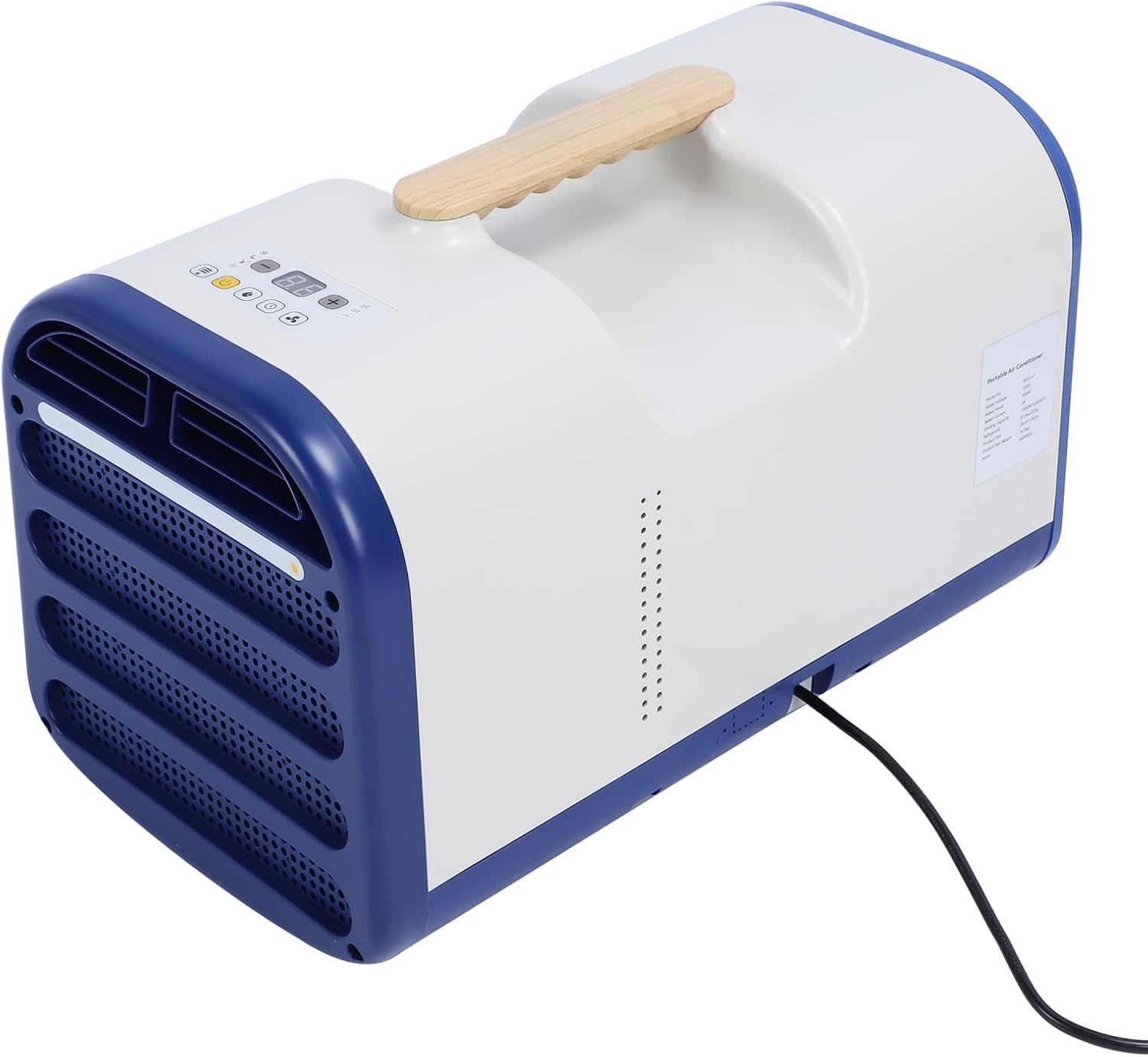  EMUKOEP Climatiseur Portable 5000 BTU, Unité De Refroidissement Et De Chauffage Avec Télécommande Pour Dortoir, Bureau, Cuisine, Camping (Prise UE 220V)