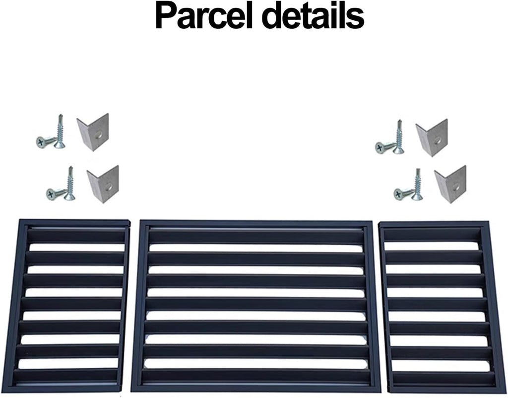 GENERIC Housse En Métal Pour Climatiseur Extérieur – Cage HVAC Résistante Aux Intempéries Pour Pompe à Chaleur AC Et Protection Contre Condensateur 100 X 50 X 70 Cm