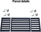 GENERIC Housse En Métal Pour Climatiseur Extérieur – Cage HVAC Résistante Aux Intempéries Pour Pompe à Chaleur AC Et Protection Contre Condensateur 100 X 50 X 70 Cm