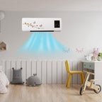  KIMISS Climatiseur Mural Avec Minuterie, Télécommande, Mini Machine électrique Portable De Refroidissement Et De Chauffage 220 V – Contrôle Climatique Mural Efficace Pour