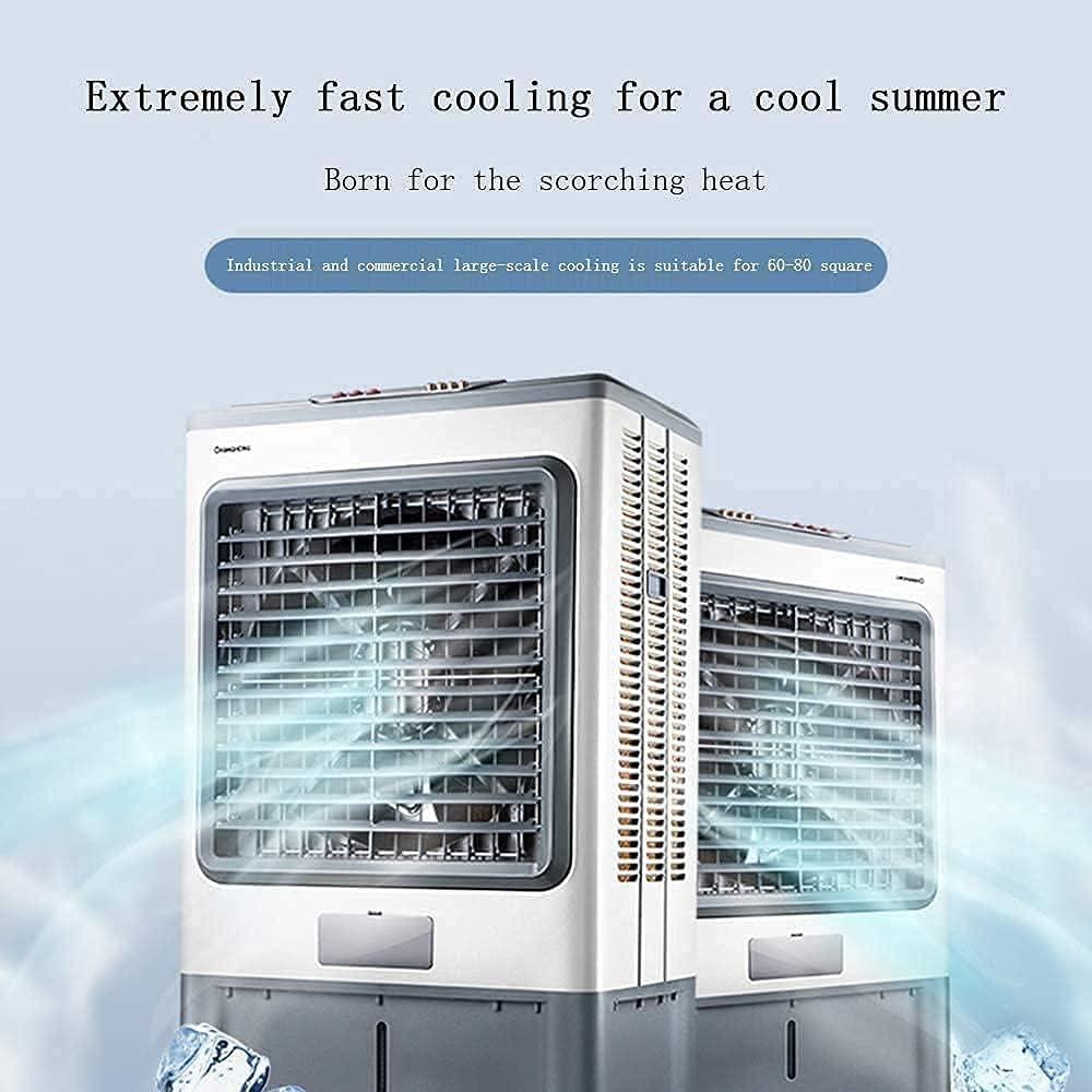  Climatiseur Domestique, Climatiseur Mobile Industriel à Refroidissement Par évaporation Et Eau Froide, Ventilateur/humidificateur/purificateur D'air Mobile Pour La Maison